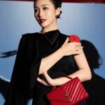 Khả Ngân Instagram - Hôm qua Ngân được ngắm nhìn bộ sưu tập giới hạn của nhà @yslbeauty - Love Loud Collectors với chất liệu latex vô cùng độc đáo nhân dịp mừng ngày 8/3 sắp đến nè❤️❤️ #yslbeautyvn #loveloud #khangan MUA: @joeynguyencutie Foto: @loanbe08 Stylits: @daonhuquynh