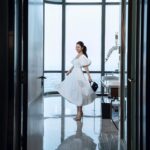 Khả Ngân Instagram - Every girl pretends she is a princess at one point, no matter how little her life is like that🫰🏻🐬🩵 #khangan #goodvibes #vibes #happiness
