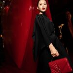 Khả Ngân Instagram - Hôm qua Ngân được ngắm nhìn bộ sưu tập giới hạn của nhà @yslbeauty - Love Loud Collectors với chất liệu latex vô cùng độc đáo nhân dịp mừng ngày 8/3 sắp đến nè❤️❤️ #yslbeautyvn #loveloud #khangan MUA: @joeynguyencutie Foto: @loanbe08 Stylits: @daonhuquynh