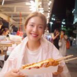 Khả Ngân Instagram - Yummyyy😋😋😋 #khangan #goodvibes #bangkok #thailand #summer