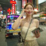 Khả Ngân Instagram - 💛💛💛 #khangan #bangkok #thailand #goodvibes