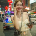 Khả Ngân Instagram - 💛💛💛 #khangan #bangkok #thailand #goodvibes