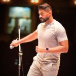 Khaled Selim Instagram - #خالد_سليم من بروڤات حفل المهرجان الصيفي للموسيقي والغناء بمسرح #سيد_درويش بالإسكندرية By Hana Hafez