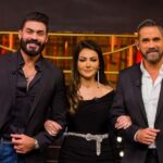 Khaled Selim Instagram - بجد من أجمل اللقاءات و البرامج اللي شاركت فيها .. و كانت مليانة طاقة إيجابية و راحة نفسية سواء كانت مع صديق العمر أمير كرارة أو مع الجميلة دينا فؤاد شريكتي في بطولة المسلسل الجديد (حكايات الماميز).. أو مع فرقتي الجميلة و الجامدة اوي .. كنت بجد متسلطن من الغنا و مستمتع بالحوار .. شكرا لهندسة الصوت و الاضاءة و المخرج الرائع و فريق الإخراج و الديكور و فريق الإنتاج.. و تاني و تالت شكرا أمير كرارة و المتحدة للخدمات الإعلامية و الصديق العزيز تامر مرسي على كل شيء .. شكرا م.مفدي ثابت و م.رفيق عدلي.. Photographed by: @abdallahnafeaofficial