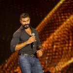 Khaled Selim Instagram - سعيد جدا بوقوفي أمام الجمهور السعودي (الجداوي) و فرحت جداً بتفاعلهم الرائع.. ألف شكر ليكم .. و شكراً معالي المستشار تركي آل شيخ على الفرصة دي و حبايبي بنش مارك على المجهود الرائع.. على أمل مقابلتكم في حفلات اخرى بإذن الله #جدة #بنش_مارك #بنش_مارك_الرقم_الصعب #تركي_آل_الشيخ #عمو_زكي