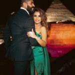 Khaled Selim Instagram - ما فيش كلام يقدر يوصف حبي ليكي .. ربنا ما يحرمني منك يا حبيبة قلبي و أم بناتي و وش الخير .. يا أحلى خيرية.. Love ❤️ My CoCo