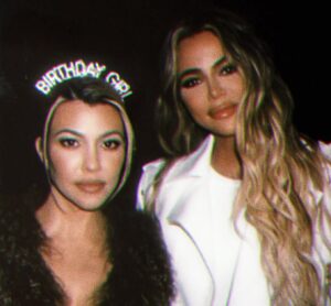 Khloé Kardashian Instagram - Happy birthday to my Jane @kourtneykardash, my sugarplum fairy, my teeny tiny box of treats you are. Towanda for life! You deserve every ounce of happiness, love and blessings that you receive! You deserve only greatness in this world! You are such a special soul. The rarest of the rare. I miss you right when I leave you! I can’t wait for you to be done breast feeding so we can wrestle. You promised me last year that we would start wrestling again. A girl is waiting patiently but tick tock babe. 

I am so happy for the love and life that you have found. I hope you know every single day just how i adore you and how I can’t live without you. You will always be one of my best friends/favorite people in this world. What would I do without you? I never want to go through a moment of this life without you. The laughter we’ve shared and share I’ll crave forever. There’s something about you and I... We are two peas in a pod. We go together like peanut butter and jelly. We are twin souls. Kourt you are irreplaceable to me. It’s hard to put into words the way I feel about you and our bond.

Nothing can break you and I.

My wish is that you continue to sparkle and radiate love and happiness.  I pray that the magic in you only gets stronger and the fire of life I see in you never ever dims.

Together forever and even afterwards 🤍
Suzanne