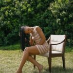 Khosi Ngema Instagram - skin shades of earth… “Senqu” Dress By @nthatuoa_com Photographed By @thapelo_gv72