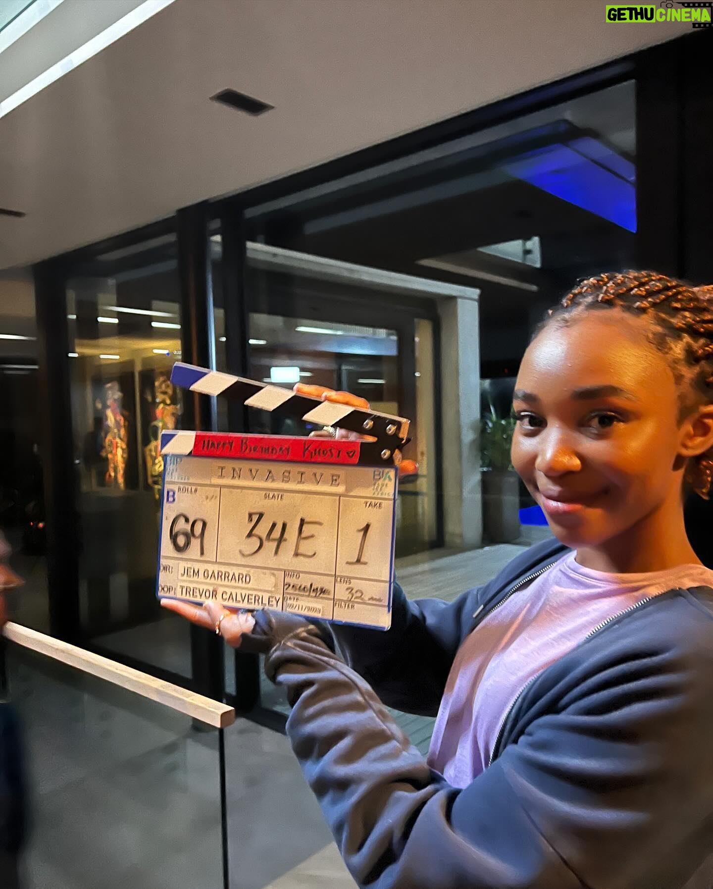 Khosi Ngema Instagram - We made a movie! I’m so excited to share Invasive with you guys. This one was such a thrill. Challenged me in so many ways and I got to play alongside some really talented people! @francischouler @alexpiaramcg @matthewvey you guys are amazing and I’m so proud of us!🥹🫶🏽 Thank you @jemgarrard for trusting me with Kay. It was an absolute honour!💫 Invasive is coming soon on @tubi on May 10th!