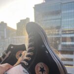 Khosi Ngema Instagram - messin around in my chucks🤸🏾‍♀️ @converse.za