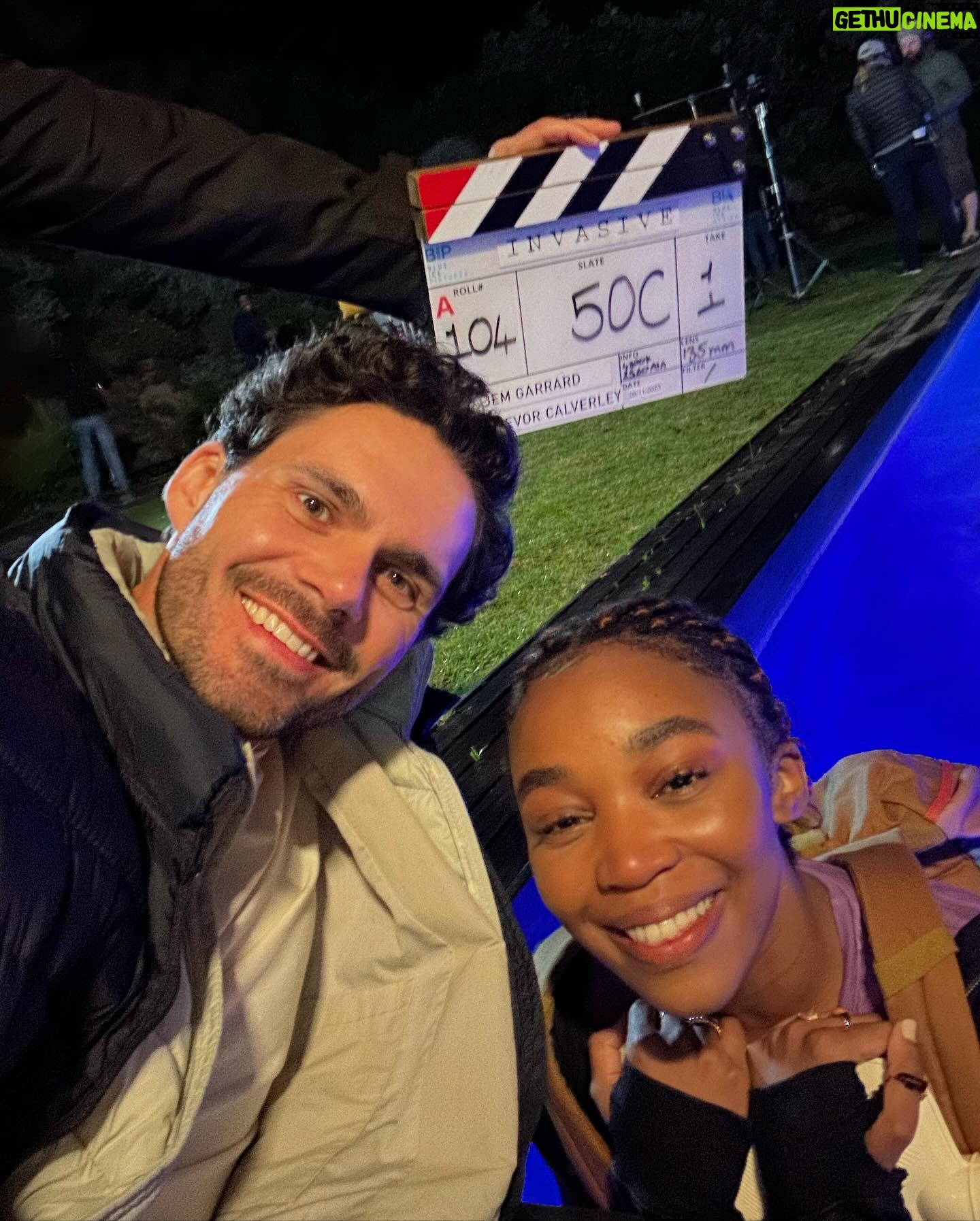 Khosi Ngema Instagram - We made a movie! I’m so excited to share Invasive with you guys. This one was such a thrill. Challenged me in so many ways and I got to play alongside some really talented people! @francischouler @alexpiaramcg @matthewvey you guys are amazing and I’m so proud of us!🥹🫶🏽 Thank you @jemgarrard for trusting me with Kay. It was an absolute honour!💫 Invasive is coming soon on @tubi on May 10th!