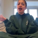 Kiana Ledé Instagram – Since its v-day, I decided to post one of the most heartbreakin songs ever written. I know I always joke around with my broadway voice but one of my dreams has always been to play Éponine in Les Mis😭
This is for all my black and brown broadway girlies🖤
