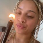 Kiana Ledé Instagram – Almost time to light my bday candles, then play with the lighter just for funsies ♈️