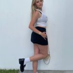 Kiera Bridget Instagram – swipe to see my husband 😌🫣