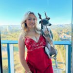 Kiera Bridget Instagram – i got this reindeer for Christmas! it kind of looks like a rat though.. 🤨 what did you get?