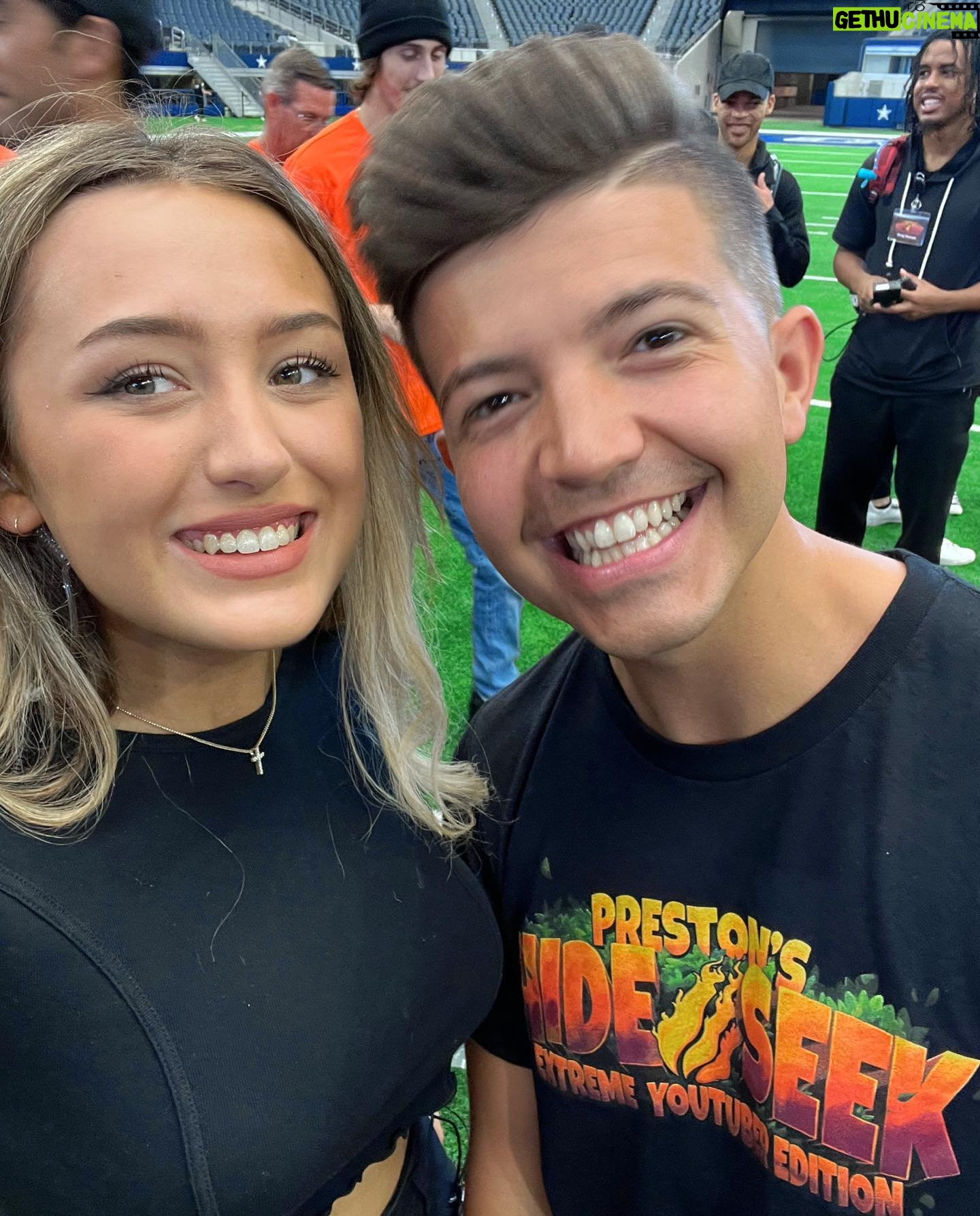 Kiera Bridget Instagram - I cannot wait for you to see Preston’s $100,000 hide and seek video.. I think my part will inflict some pretty big reactions…. 🧐🧐🧐