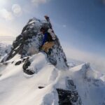 Kilian Jornet Instagram - Great to meet @benjaminvedrines and show him my home mountains. Despite his young age, Benjamin has been a great inspiration. His ascents and link-ups in the Alps and the Himalayas have been groundbreaking steps in the history of alpinism. Happy to know this humble and great person with extraordinary capacities. 📹 @gopro 🎿 @moonlight_skis