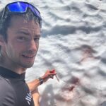 Kilian Jornet Instagram - Snow is such an amazing element ( or more correctly the best state of water ) and even if we spend lots amounts of time on it, skiing, running, climbing, playing, etc. we don’t really know much about it. Some years ago I got to know Eric Maréchal and the work he and his team are doing studying the organisms living inside the snow, specially the algae. Yes, if you have seen in the spring this red marks in the snow, those are algae. (Pictures 2 and 3) This year Eric gave me some tubes for samples collection. Yet in Himalaya I didn’t find any algae in altitude, but today in my training from home I could take some samples from Norwegian snow for the Alpalga project.