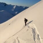 Kilian Jornet Instagram - It seems that tomorrow a big storm is coming with lots of precipitation, making an end to a pretty awesome couple of months where mostly blue skies and cold temperatures painted a perfect terrain for alpine climbing. And after already 7 years living in Måndalen it’s been great to explore more the 2 big faces that dominate the valley, easy accessible walking or skiing from the village.