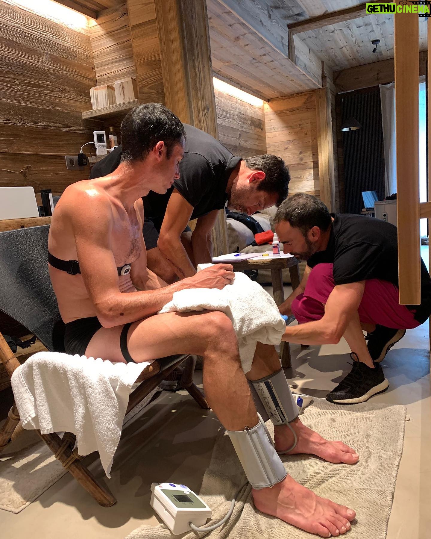 Kilian Jornet Instagram - We spend a week at Chamonix valley with the team. We did some physiological test with @phymolab to understand better our different physiology to be healthier and faster athletes. We ran (well, they ran) a lot. We talk with the designers to improve our gear. We discussed the business plan and model to be a sustainable (environmentally and economically) company and to be transparent with our athletes. We did a talk at Chamonix with @creamontblanc about the problems we care more about. We had fun. We learned from each other. At least I did and I hope the other athletes too. That was the @nnormal_official training camp. 📸 @nickmdanielson @maxromey