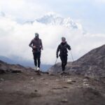 Kilian Jornet Instagram - 3rd week in Nepal comes to an end. Some time in the mountains, where you feel so small and fragile as an ant in the desert. It’s so humbling and inspiring at the same time… And time with Emelie and the girls, running, hiking, playing in the forest…I’m marveled seeing them grow in this environment. 📸 @bertranddelapierre @julien_rai @nnormal_official