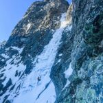 Kilian Jornet Instagram - It’s been a great week for alpine and ice climbing. After a very rainy October the sun came with the cold temperatures and ice has been forming well in Romsdal. I’m still tired from the walk in the Pyrenees, so training has been basically moving, recovering the sleep hours, the hans skin and the stiffness in joints and fascia’s. Climbing in the mountains is great for that. Moving at low intensity, while working on technical and mental / resources skills.