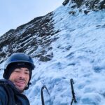 Kilian Jornet Instagram - It’s been a great week for alpine and ice climbing. After a very rainy October the sun came with the cold temperatures and ice has been forming well in Romsdal. I’m still tired from the walk in the Pyrenees, so training has been basically moving, recovering the sleep hours, the hans skin and the stiffness in joints and fascia’s. Climbing in the mountains is great for that. Moving at low intensity, while working on technical and mental / resources skills.