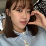 Kim Bo-yoon Instagram - 도라에몽 손이라 반쪽하트가 어려움 ...🥲
