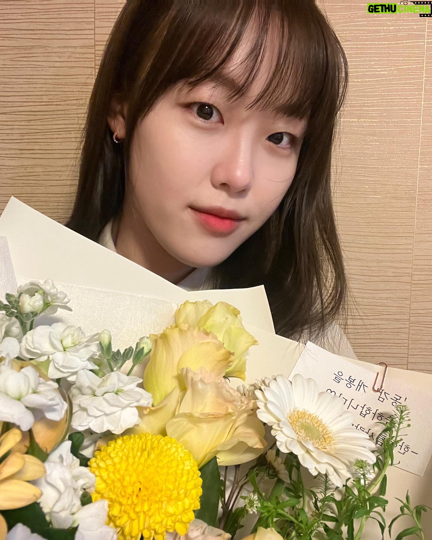 Kim Bo-yoon Instagram - 내 자존감이 되어주는 뽀랑이들 고마워요💛🤍💛🤍💛🤍