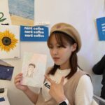 Kim Bo-yoon Instagram - 뽀랑이들이 선물해 준 모자 쓰고👑