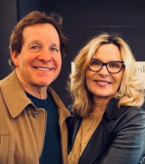Kim Cattrall Instagram - After 40 years these ‘cadets’ have graduated 👮‍♂️👮🏼
Reunited at Steve’s funny and touching life story 
#talesfromtheguttenbergbible 
@georgestreetplayhouse until May 21 Don’t miss it!