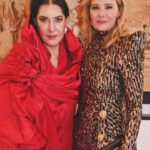 Kim Cattrall Instagram – It was my great pleasure to honour and celebrate the extraordinary achievements of Marina Abramović @bazaaruk last night. 💋❤️
#marinaabramovic 
#bazaarawards