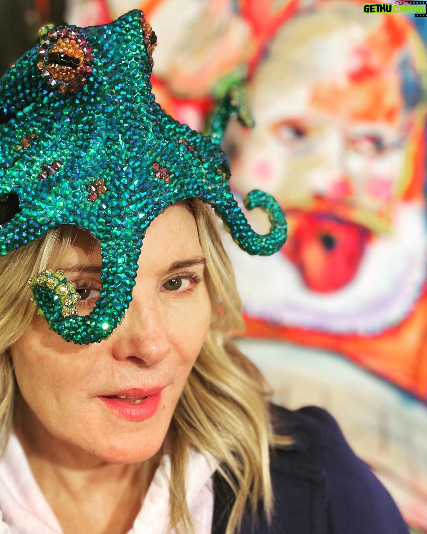 Kim Cattrall Instagram - Hatcopus @patriciafield #houseoffield #artfashion
