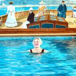 Kim Cattrall Instagram – A quick dip before tonight. My new favorite pool in Paris…💋🧜‍♀️