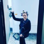 Kim Cattrall Instagram – Let the day commence!
#queerasfolk
‘You can take the girl out of Liverpool not the Liverpool outta the girl.. ‘ 
#curlers