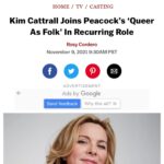 Kim Cattrall Instagram – Can’t wait to meet everyone on the set of Queer as Folk !  #queerasfolk #peacock