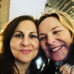 Kim Cattrall Instagram - Catching up on all the gossip with my pal @kathynajimy ..💋