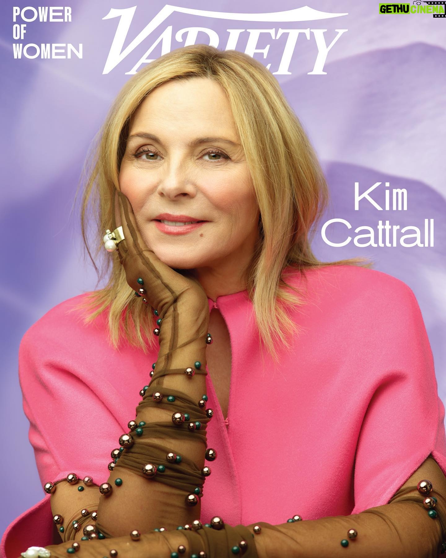 Kim Cattrall Instagram - I am so honored to be among such amazing women in Variety’s #powerofwomen Issue