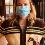 Kim Cattrall Instagram – My Mum bought me this sweater to keep me warm through my 1st NYC winter of 1973. Still have it. Still fits.