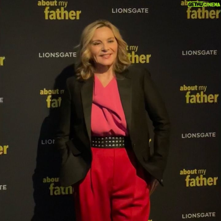 Kim Cattrall Instagram - #aboutmyfather #cinemacon2022 #ceaserspalacelasvegas #lionsgate