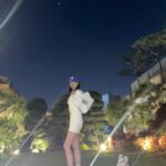 Kim Da-som Instagram – 귀여운애랑 재미난 저녁,,🧢💙🤪