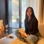 Kim Da-som Instagram – Hot spring in spring ♨️🌸👯‍♀️