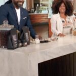 Kim Fields Instagram - CHEERS! My exclusive VOOD (vibe mood) featuring my CoffeeCocktail for a DOPE AF WEEKEND. This coffee’tini crafted by our chief mixologist Woody, stars our dark roast, BINGE BLEND, which is blended with espresso. This 🍸 is called EspressYoSelf 😉😋 Who ready for Saturday Night FEVA?!?! BINGE BLEND AVAIL EXCLUSIVELY at: @signatureblendsbykf signatureblendsbykf.com 🍸TY Access Hollywood for this CoffeBar Take’Ova 🍸 EspressYoSelf coffee’tini by @wsjbartending : SBBKF COFFEE: BINGE BLEND 2 oz brewed 1 oz Expresso coffee 1oz Coffee liqueur 2 oz Almond vanilla milk Dashes of Nutmeg Pinch of Vanilla extract Shake and strain ingredients from a cocktail shaker or glass mixer and pour into Martini glass Strain into Martini glass with froth/foam finish Sprinkle nutmeg zest on top and garnish with coffee beans for the Kim affect Cocktail Addition: 2 oz Reposado Tequila #weekend #binge #coffee #cocktails #mocktails #coffeecocktails #mood #vibe #summer #martini #goodvibesonly #fashion #beauty #hair #accesshollywood #espresso #espressomartiniday #espressomartini