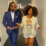 Kim Fields Instagram - 🗣️SCREAMIN YAAAYYY ON THIS FRIYAY FOR OUR EXCLUSIVE COFFEE BAR TAKE*OVA FEATURING MY COFFEE @signatureblendsbykf & OUR RESIDENT MIXOLOGIST, WOODY on ACCESS HOLLYWOOD! Coffee mocktails created with my blends to kick off yo weekend vibes and continue to do damn thing all summer long!! Get yours at signatureblendsbykf.com TY to my @accesshollywood homies, esp @mariolopez & @kithoover ! 🎶 & show 👚: my HarlemHoney was feeling the Cali hiphop vibes from Pac, Dre and Troutman! 😉 played this all during prep time! #coffee #espresso #espressomartini #entrapreneur #hiphop50 #hiphop #music #mocktails #cocktails #raspberry #blueberry #mixology #mixologist #friyay #weekend #summer #legs #legday #legdaydontplay #coffeebae #drinks @wsjbartending 💄: @facesrmycanvas 👑: @yanceyedwards