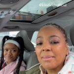 Kim Fields Instagram - We did big thangs on The Upshaws! Who saw us on location a couple times?!!? Like this time!!! Me & @iamkhalispraggins cuttin UP!😂🤣😂 #theupshaws @netflix @strongblacklead @netflixisajoke #comedy #onlocation