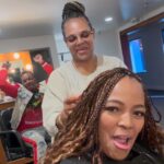Kim Fields Instagram - The ending!!!😂🤣😂 Groove w/us & Rose Royce and Wish Upon A Star!!! WE HAVE SO MUCH FUN AT THE UPSHAWS!!!😂🥰🤣😂 @yvetteshelton100 @offplanetish @juicebox_entertainment ✨⚡️ I do not own the rights to the music playing in the background. No copyright infringement. #hair #theupshaws @strongblacklead @netflixisajoke @netflix #music #saturday #goodvibes @roseroycehits #weekend #dance