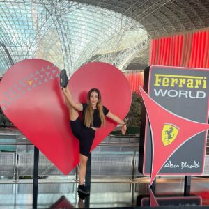 Kim Glow Instagram - #ferrari #ferrariworld #findthatferrarifeeling #dubai