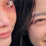 Kim Hieora Instagram - 비록 내 눈은 이렇게 만들고…넌 해맑게 웃지만 괜찮아… 이제 카운터들 화이팅… clean이 생축…👀🎂