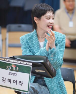 Kim Hieora Instagram - 요즘 막바지 연습중인 프리다
8.1~10.15 
대사를 할때마다 큰 용기와 위로를 받아요. 여러분도 함께 하길 
비바 라비다 ❤️🍉🥂