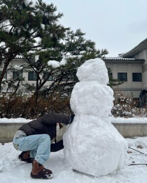 Kim Jae-kyung Instagram - ❄️⛄️❄️